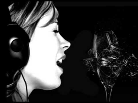 Singer Breaking Glass